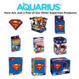 AQUARIUS Superman Logo Art by Numbers Mini - 8.5 x 11 in - Superman Retro Themed Paint by Number for Adults & Kids - DIY Color by Number Paint Kit for Beginner - Officially Licensed AQUARIUS