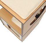 Vesper Cat Tree, Cat Box, Small, Walnut, 52075 VESPER