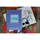 Fabriano 1264 Mixed Media Pad, 9" x 12", 110 lb. Fabriano