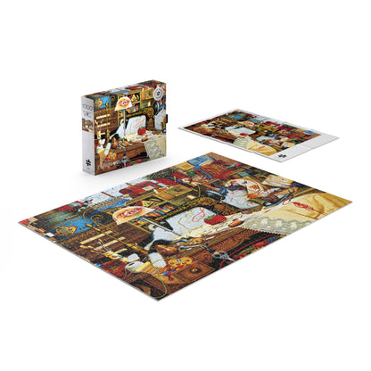 Buffalo Games - Charles Wysocki - Maggie The Messmaker - 1000 Piece Jigsaw Puzzle for Adults -Challenging Puzzle Perfect for Game Nights - Finished Size is 26.75 x 19.75