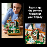 LEGO Icons Fountain Garden Building Set - DIY Kit for Adults, Ages 18+ - Miniature Craft Building Blocks for Home Decor, Display - Gift for Birthday - with Cypress Trees and Grape Vines - 10359 LEGO