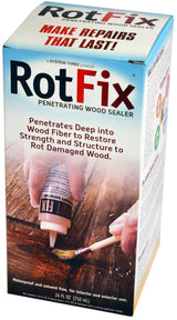 System Three Resins Rotfix Wood Restoration Rot Repair, 24-Ounce SYSTEMTHREE