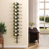 Wall Wine Rack for 12 Wine Bottles, DIY Detachable Wine Storage Organizer, Wall Mount Wine Bottle Display Holder Towel Rack Used As One or Four, for Kitchen, Pantry, Dining Room, Bar, Wine Cellar Sonyabecca