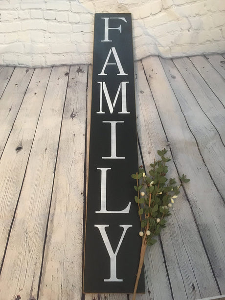 Vintage Primitive Funny Decor Family Vertical Primitive Rustic Colonial Country Gallery Wall Kitchen Farmhouse Kitchen Farmhouse Rustic Wood Sign 4x16 Inch Nufar