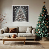 5D Christmas Diamond Art Kits for Adults, Christmas Tree Diamond Painting Kits for Beginners, DIY Special Shaped Paint by Diamonds Crystal Gem Art Painting Kit, for Home Wall Decor 11.8x11.8inch GXGLLPZBY