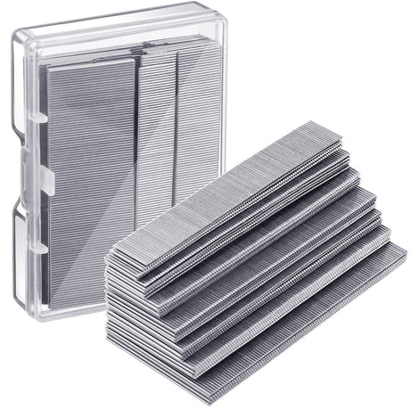 23 Gauge Pin Nails Headless Pins Nails 7 Sizes Assorted Galvanized Brad Nails 2/5 Inch to 1 Inch, Pin Nails for Molding Cabinetry Building Assembly, 3500 Pieces (Stainless Steel) Zhengmy