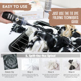 DOODLE HOG Black Tie Dye Kit, DIY Tie Dye Kit for Kids, Clothing Dye Supplies, Tie Dye Kits for Adults, 9 Full Bottles DOODLE HOG