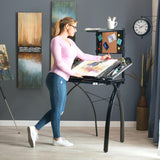 Studio Designs Futura Tower in Black with Clear Glass SD STUDIO DESIGNS