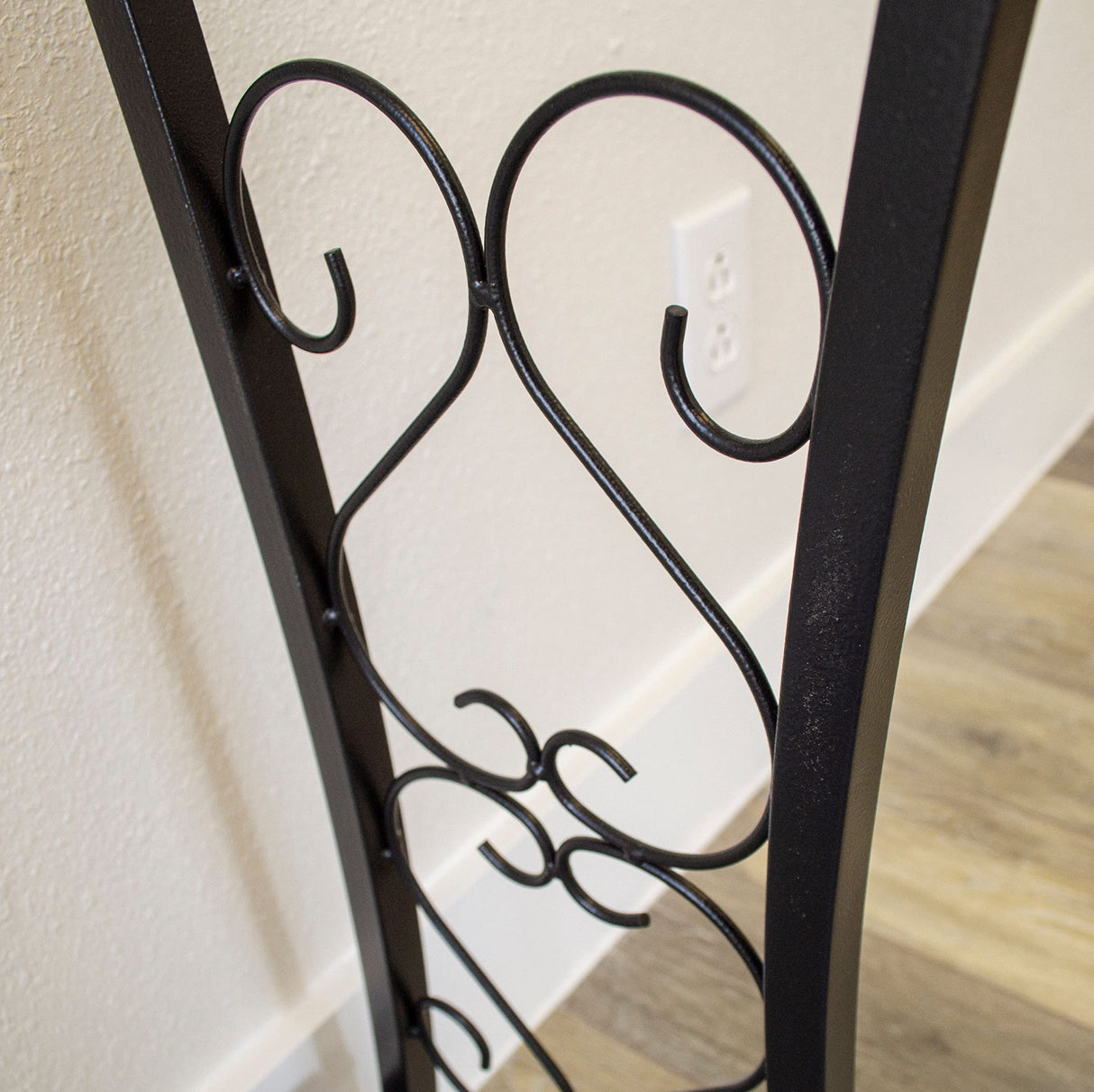 Aquatic Fundamentals 20 Gallon Metal Aquarium Stand, 24.3" L x 12.5" W, Black Aquatic Fundamentals