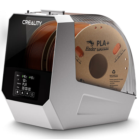 CREALITY 2024 Official Space Pi Filament Dryer Plus, 2 Spools 3D Printer Filament Dry Box with 360° PTC Fast Heating, 4'' LCD Touch Screen, One Key Set Filament dehydrator for PLA PETG ABS TPU PA YOOPAI