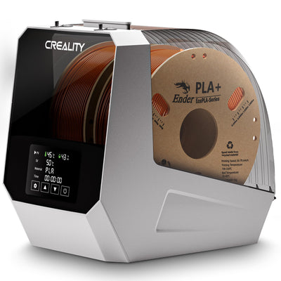 CREALITY 2024 Official Space Pi Filament Dryer Plus, 2 Spools 3D Printer Filament Dry Box with 360° PTC Fast Heating, 4'' LCD Touch Screen, One Key Set Filament dehydrator for PLA PETG ABS TPU PA