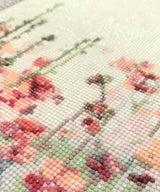 SUGMAR DIY 5D Diamond Art Painting Kits for Adults Diamond Art Pink Flower Full Drill Crystal Rhinestone Embroidery Craft Kits for Home Wall Decor Christmas Gifts, 16x20inch SUMGAR