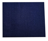 9OZ Stretch Denim Premium Cotton Blend Fabric by The Yard DIY for Sewing Crafting (Dark Blue 1yd) Rose Flavor