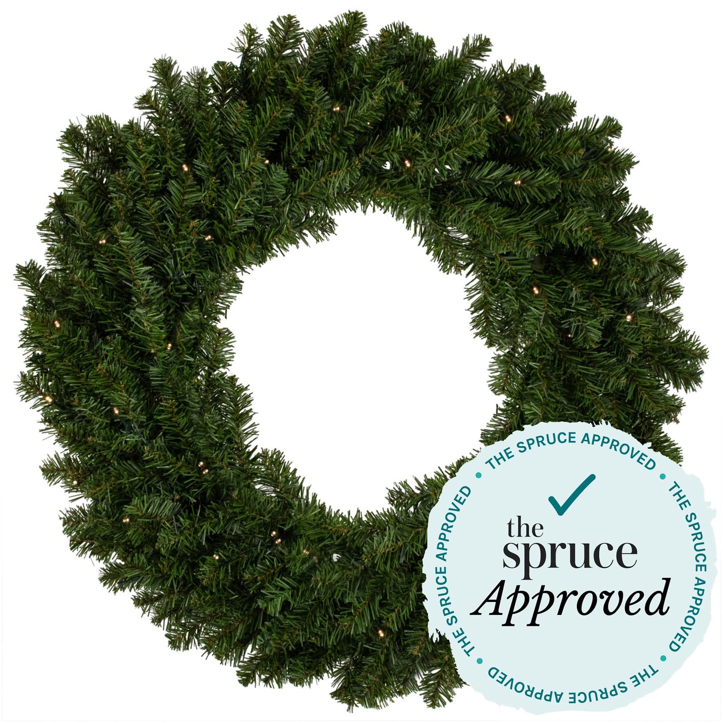 Northlight Canadian Pine Commercial Artificial Christmas Wreath - 6' - Unlit