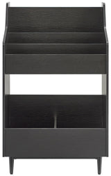 Crosley Furniture Liam Record Storage Stand, Black Crosley Furniture