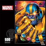 Buffalo Games - Marvel - Thanos - 500 Piece Jigsaw Puzzle for Adults -Challenging Puzzle Perfect for Game Nights - Finished Size is 21.25 x 15.00 Buffalo Games