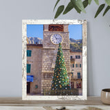 SESEAT 11x14 Picture Frame Distressed White, Display Pictures 8x10 with Mat or 11x14 without Mat,Photo Frames Wall Gallery, 1 Pack SESEAT