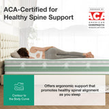 Novilla Queen Mattress 14 Inch, Hybrid Mattress Queen for Motion Isolation, Gel Memory Foam with Pressure Relief for Cool Night Sleep, Medium Firm Mattresses with Pillow Top, Certipur-Us Certified Novilla