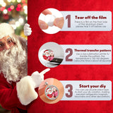 Sublimation Blank Aluminum Stickers Set Round Blank Bezel Pendant Tray Aluminum Sheet, Includes Sublimation Blank Discs and Double Side Tapes for Personalized Photo Jewelry Making DIY (50 Pieces) Ferraycle