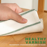 YOWOS 360° Rotating Walnut Bookshelf Tower - 6 Tier Bamboo Storage Rack for Kids & Adults YOWOS