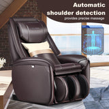 Giantex Massage Chair Full Body, Electric Recliner Chair w/Zero Gravity, SL Track, Reversible Footrest, Back Heater, Wheels, Shoulder Detection, Calf Airbag, No Installation, Free Indoor Delivery Giantex