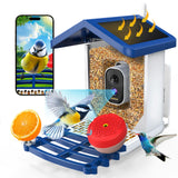 Smart Bird Feeder with Camera, 2.5K HD Bird Feeder Camera with Ai Identify, Auto Capture Videos & Motion Detection, Birdhouse Birdfeeder for Birds Lovers,Famliy,Friends VXTUYO