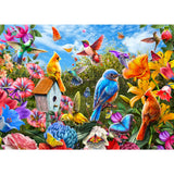 Jigsaw Puzzles for Adults 1000 Piece Puzzle for Adults 1000 Pieces Puzzle 1000 Pieces-Birds & Flowers(27.6"x 19.7") HUADADA