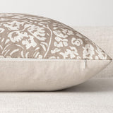 MIULEE Floral Pillow Covers Decorative Throw Pillow Covers 18x18 Pack of 2 Modern Linen Cushion Covers Farmhouse Neutral Pillow Covers for Living Room Sofa Bed,Cream Oatmea MIULEE
