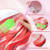 UPABLUNSO Fire Phoenix Diamond Art Painting Kits for Adult, Animals 5D Diamond Art for Adults, Round Drill Painting by Diamonds Art and Crafts for Home Wall Decor Gift 12x16in/30x40cm UPABLUNSO