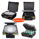 INTSUPERMAI 3D Vacuum Sublimation Heat Press Machine Muti-fuction Sublimation Machine Kit with 9 Pieces Rubber Clamp 2 Heat Resistant Tape for Mugs Transfering Printing 2800W INTSUPERMAI