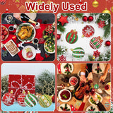 Hoxxu 10pcs Christmas Diamond Art Coasters Kit, 5D Christmas Diamond Painting Kits with Stand, Ideal for Cups, Wine Glasses, Perfect for Holiday Decor Table Setting Hoxxu