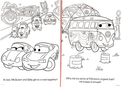 Dfa Pix Cars Gigantic Coloring and Activity Book (Value)