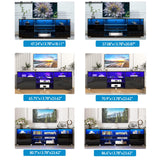 Vinctik 6&Fox Modern LED 70 inch TV Stand for 75/80 inch TV,High Glossy TV Entertainment Center with Storage Drawer,TV Stands for Living Room,APP RGB Light,Smart Modern TV Cabinet(71in Black) Vinctik 6&Fox