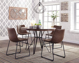 Signature Design by Ashley Mid Century Centiar Dining Room Table, Brown Signature Design by Ashley