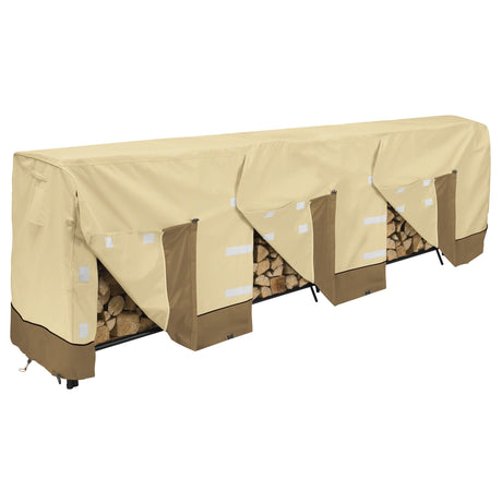 Classic Accessories Veranda Water-Resistant 12 Foot Log Rack Cover, Outdoor Patio Cover Classic Accessories