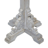 Deco 79 Wood Vintage Style 12 Hook Coat Rack, 19" x 19" x 74", Gray Deco 79