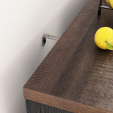 Sideboard Buffet Cabinet with Storage - 65’’ Large Farmhouse Buffet Table Coffee Bar Cabinets, Modern Accent Cabinet with Adjustable Shelf and 4 Doors, for Kitchen, Dining Room, Living Room, Black chartustriable