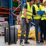 899pcs Home Repair Tool Set Kit for Men, Toolbox Storage Case with 4 Drawers, General Household Tool Kit with Rolling Tool Box, Tool Set Kit for Maintenance, Garden, Homeowner, Handyman -Black Buzleer