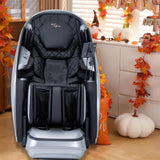 Alfine A688 Heaven Duet Massage Chair-4D & 3D Dual-Mechanism Zero Gravity Recliner with Yoga Stretch and Electric Automatic Footrest Extension-Full Body Relaxation (Mix) Alfine