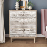 WESTICK Shiplap Peel and Stick Wallpaper for Walls Wood Contact Paper for Countertops Waterproof Wood Grain Contact Paper for Cabinets Kitchen Table Self Adheive Vinyl Wallpaper Roll 17.71x118 in WESTICK