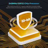 LONGER Laser Engraver Ray5 10W, 60W DIY Laser Cutter and Laser Engraving Machine with 3.5" Touch Screen,0.06mm Laser Spot 10000mm/min, Offline Usage CNC Laser Engravers for Wood Metal Acrylic Glass Longer