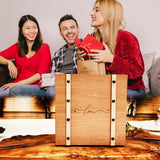 Wedding Keepsake Box With Lids Engagment Gifts for Couples Wood Storage Memory Box Bridal Shower Gifts Marriage Christmas Newlywed Gift Anniversary Neamon