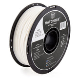 HATCHBOX ABS 3D Printer Filament, Dimensional Accuracy +/- 0.03 mm, 1 kg Spool, 1.75 mm, White, Model Number: 3D ABS-1KG1.75-WHT HATCHBOX