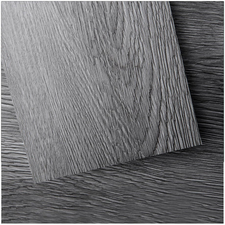 Art3d Peel and Stick Floor Tile Vinyl Wood Plank 36-Pack 54 Sq.Ft, Deep Gray, Rigid Surface Hard Core Easy DIY Self-Adhesive Flooring Art3d