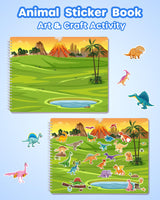 D-FantiX My Storybook Art Kit & Animal Sticker Book for Kids D-FantiX