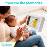 La Premura Baby Keepsake Hand Casting Kit with Shadow Box Frame - Plaster Hand Mold Baby Casting Kit for Infant Hand & Foot Molding, Perfect for First Birthday, Christmas & Newborn Gifts La Premura