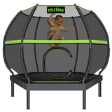 Cylivolk 7FT Trampoline for Kids, Heavy Duty Recreational Trampolines Toddler Trampoline with Enclosure Net Ladder Indoor Outdoor Trampoline CPC Approved Cylivolk