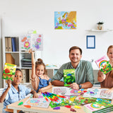 BenLouis 24 Insects Mini Coloring Books Kids with 24 Stacking Crayons Spring Bugs Party Favors Activity Books Bulk for Kids Butterfly Bee Goodie Bag Gift Stuffer Classroom Reward BenLouis