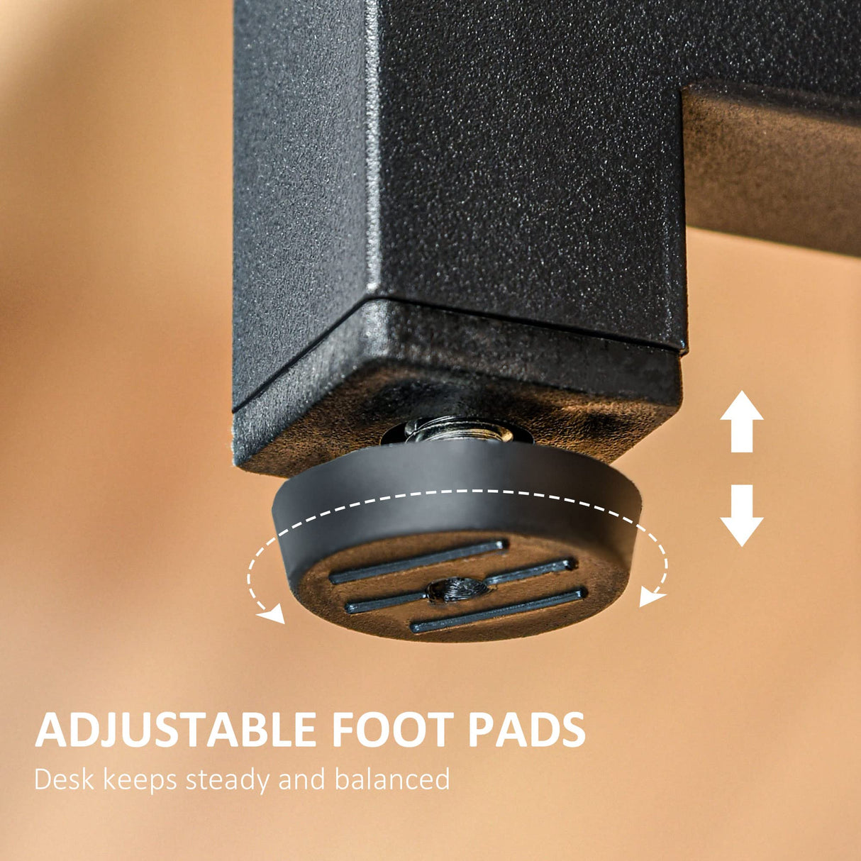 HOMCOM 78.75 Inches Double Computer Desk for Two Person, Extra Long Home Office Desk with Monitor Shelf and CPU Stand, Brown HOMCOM