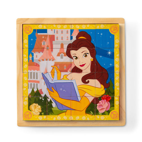 Melissa & Doug Disney Princess Wooden Toy Cube Puzzle Blocks for Boys and for Girls 3+ - FSC Certified Melissa & Doug